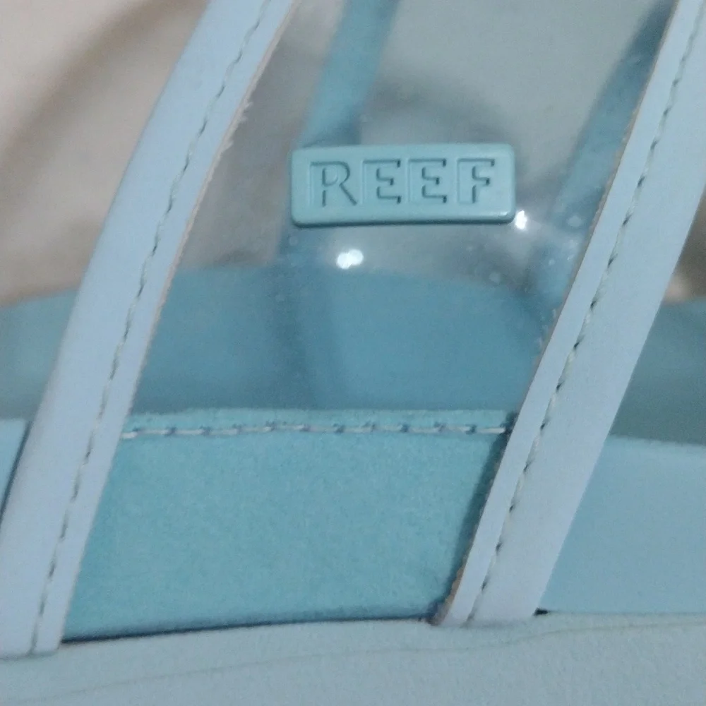 Reef Vista Hi-Energy Platform Slip-on Slide Sandals US 7.5 Comfort Casual Summer